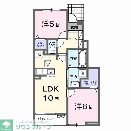 ジャスミンの物件間取画像
